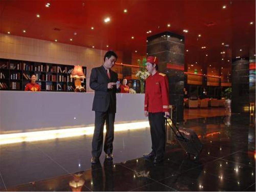 Gloria Plaza Hotel Kangqiao Xangai Interior foto